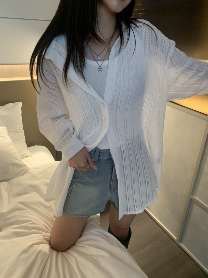 BADCALM東大門直郵女裝新品熱賣休閑職業人氣25春夏襯衫蕾絲衫BADCALM襯衫/蕾絲衫