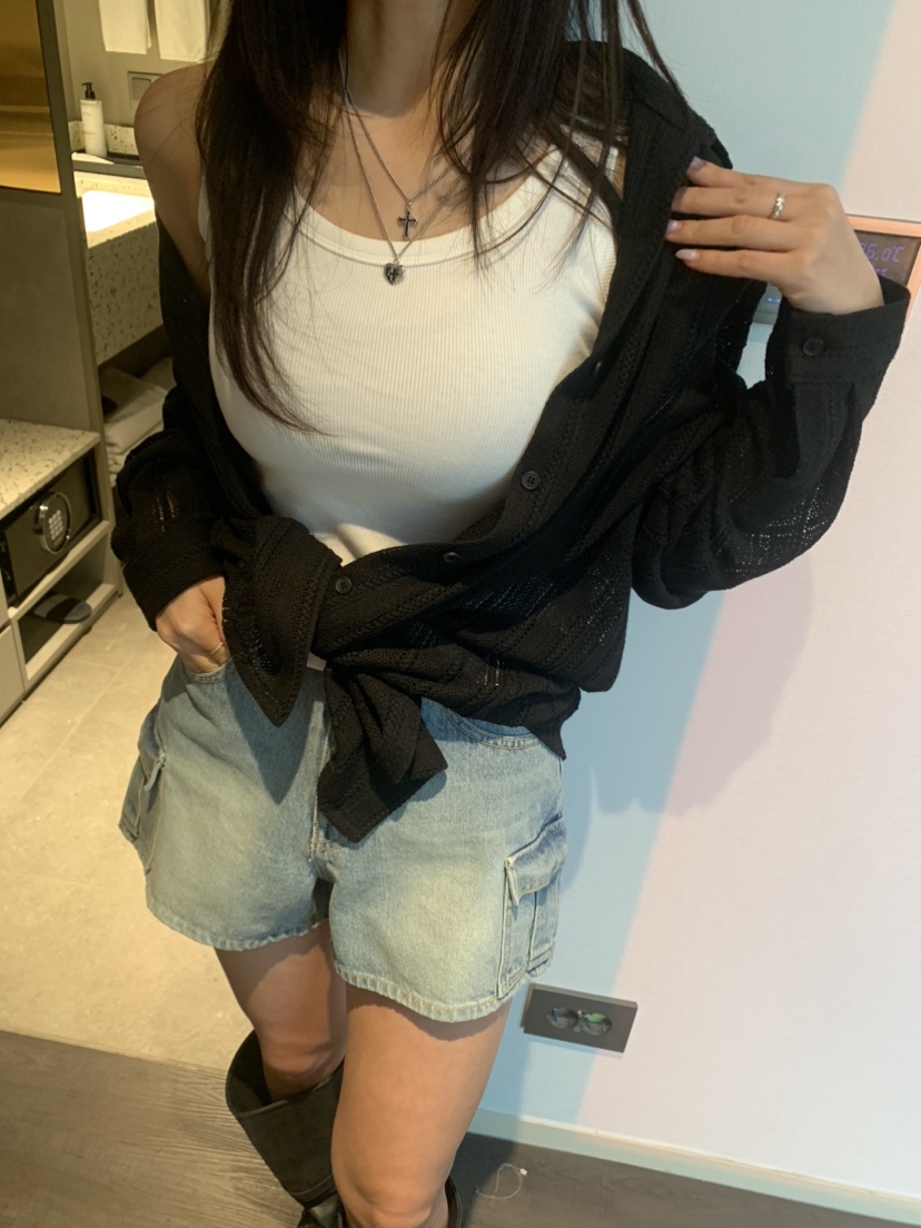 BADCALM東大門直郵女裝新品熱賣休閑職業人氣25春夏襯衫蕾絲衫BADCALM襯衫/蕾絲衫