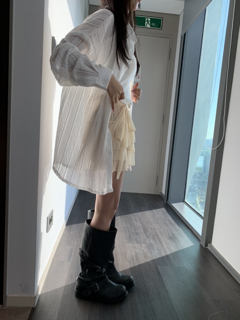 BADCALM東大門直郵女裝新品熱賣休閑職業人氣25春夏襯衫蕾絲衫BADCALM襯衫/蕾絲衫