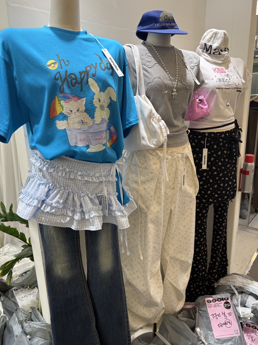 SEOLO韓國直郵女裝新品推薦休閑真品時尚職業人氣25春夏短裙Seolo seoul短裙