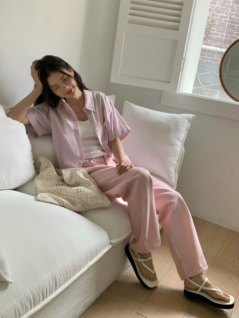 ANOU韓國代購女士新款熱賣職業休閑推薦25春夏時尚人氣休閑褲ANOU休閑褲