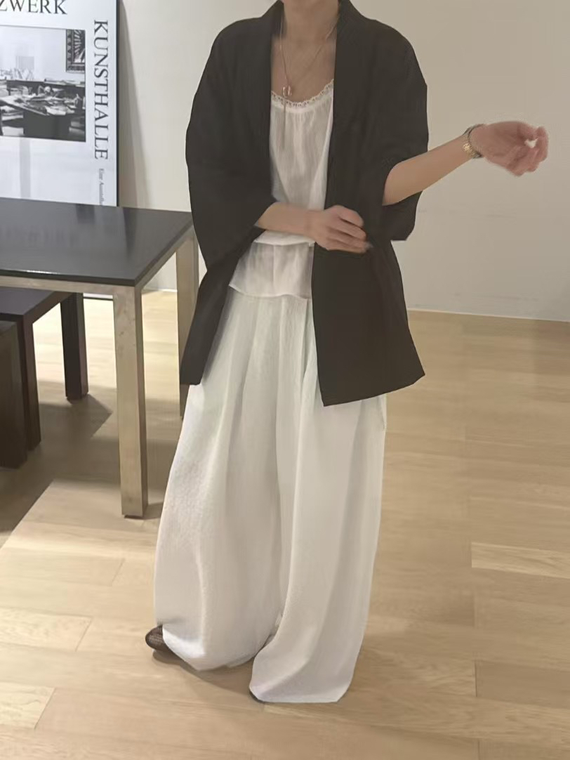 MINIMUZE韓國代購女士新品休閑熱賣時尚25春夏人氣夾克透明MINIMUZE夾克