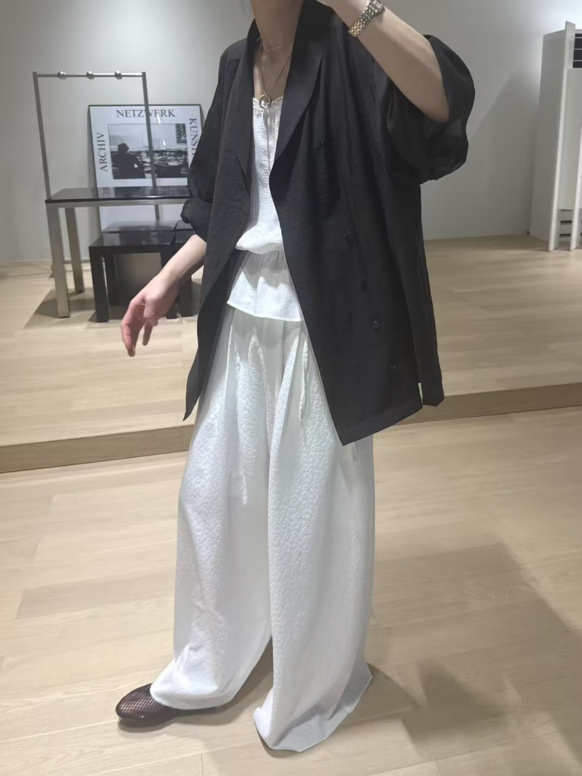 MINIMUZE韓國代購女士新品休閑熱賣時尚25春夏人氣夾克透明MINIMUZE夾克