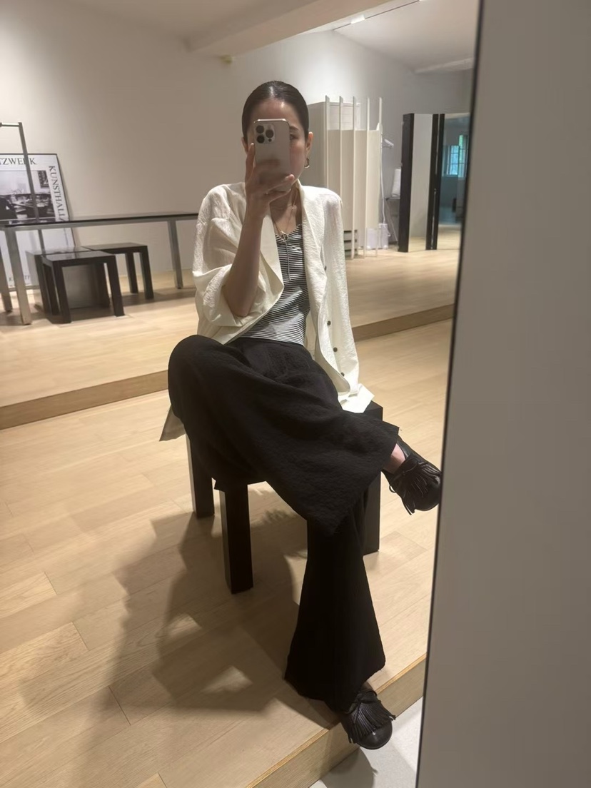 MINIMUZE韓國代購女士新品休閑熱賣時尚25春夏人氣夾克透明MINIMUZE夾克