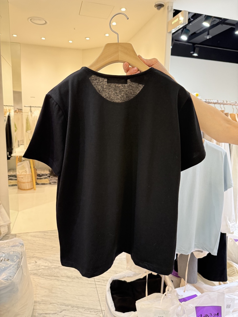 YIKHO STYLE韓國代購女士新品人氣25春夏時尚休閑熱賣真品T恤YIKHO STYLET恤