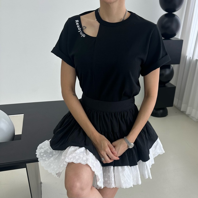 SOUIT東大門代購女裝新款休閑推薦職業25春夏時尚真品熱賣T恤SOUIT by mabel-LT恤