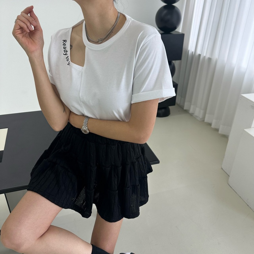 SOUIT東大門代購女裝新款休閑推薦職業25春夏時尚真品熱賣T恤SOUIT by mabel-LT恤