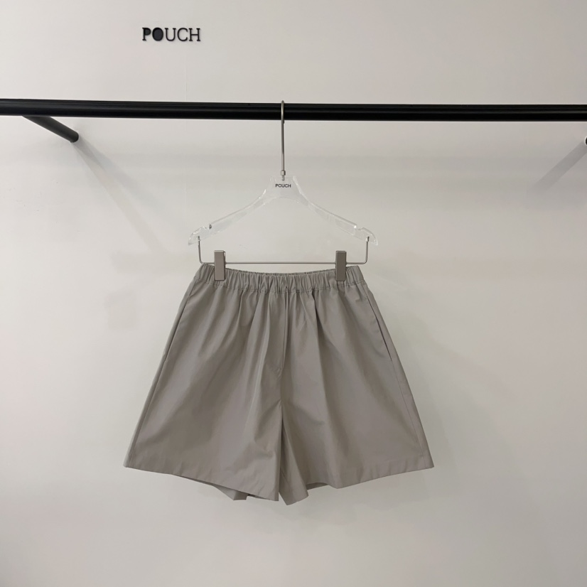 POUCH東大門實拍女士新品25春夏休閑人氣時尚熱賣真品職業短褲POUCH短褲圖色2