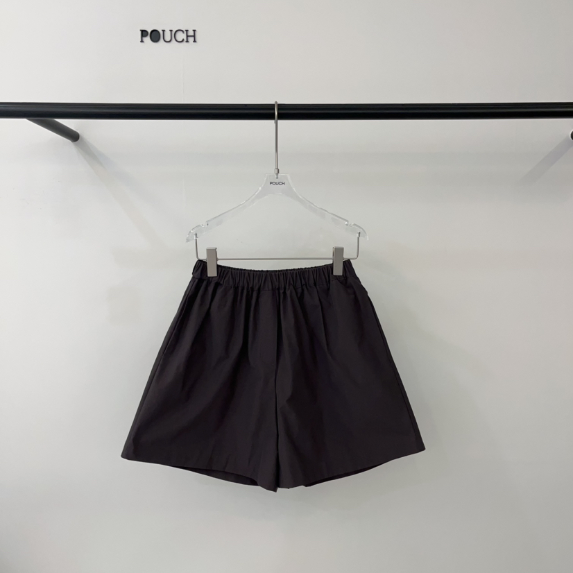 POUCH東大門實拍女士新品25春夏休閑人氣時尚熱賣真品職業短褲POUCH短褲圖色3