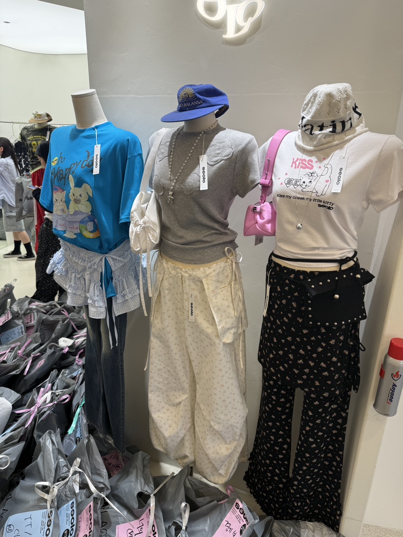 SEOLO韓國代購女士新款真品推薦時尚職業25春夏休閑熱賣休閑褲Seolo seoul休閑褲