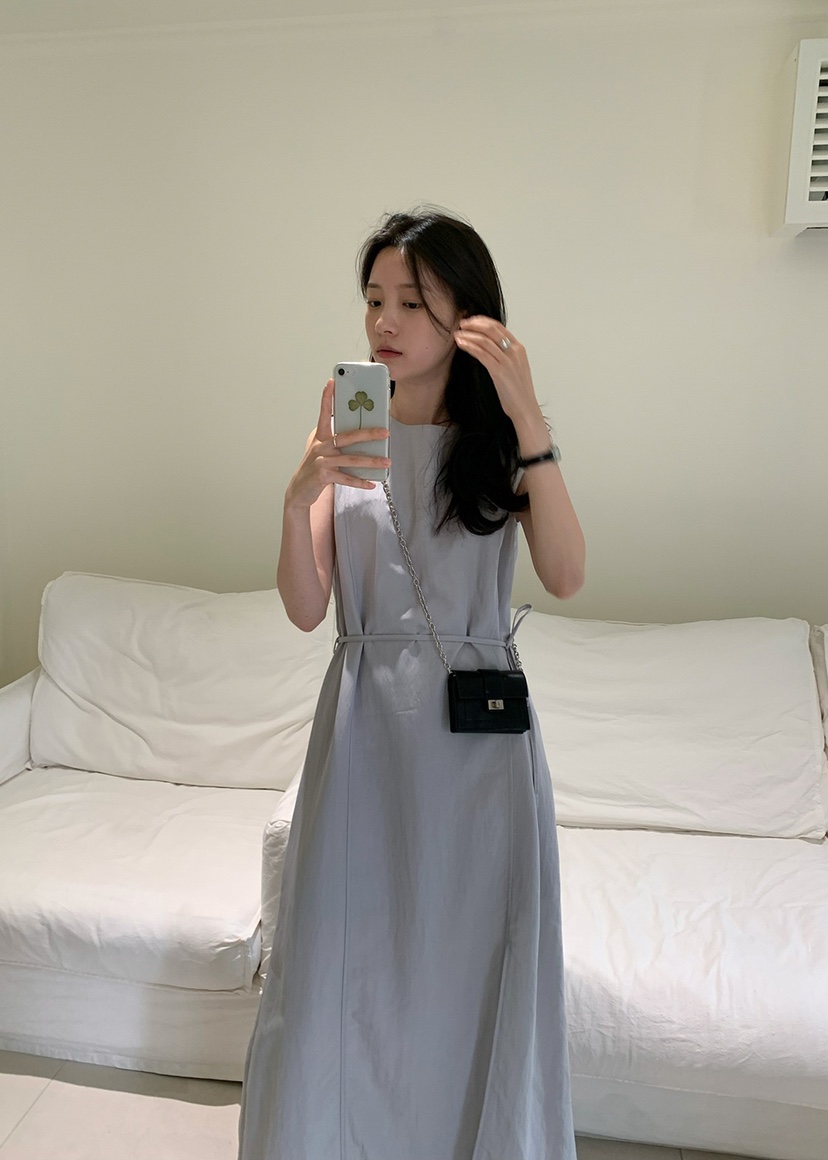 NEAR LEAP-P韓國代購女裝新品休閑25春夏推薦時尚熱賣連衣裙NEAR LEAP連衣裙圖色2