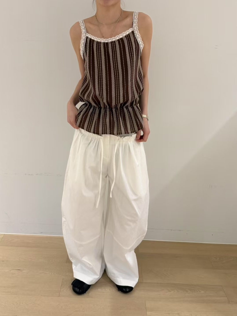 MINIMUZE東大門直郵女裝新款推薦25春夏真品人氣職業吊帶背心MINIMUZE吊帶/背心