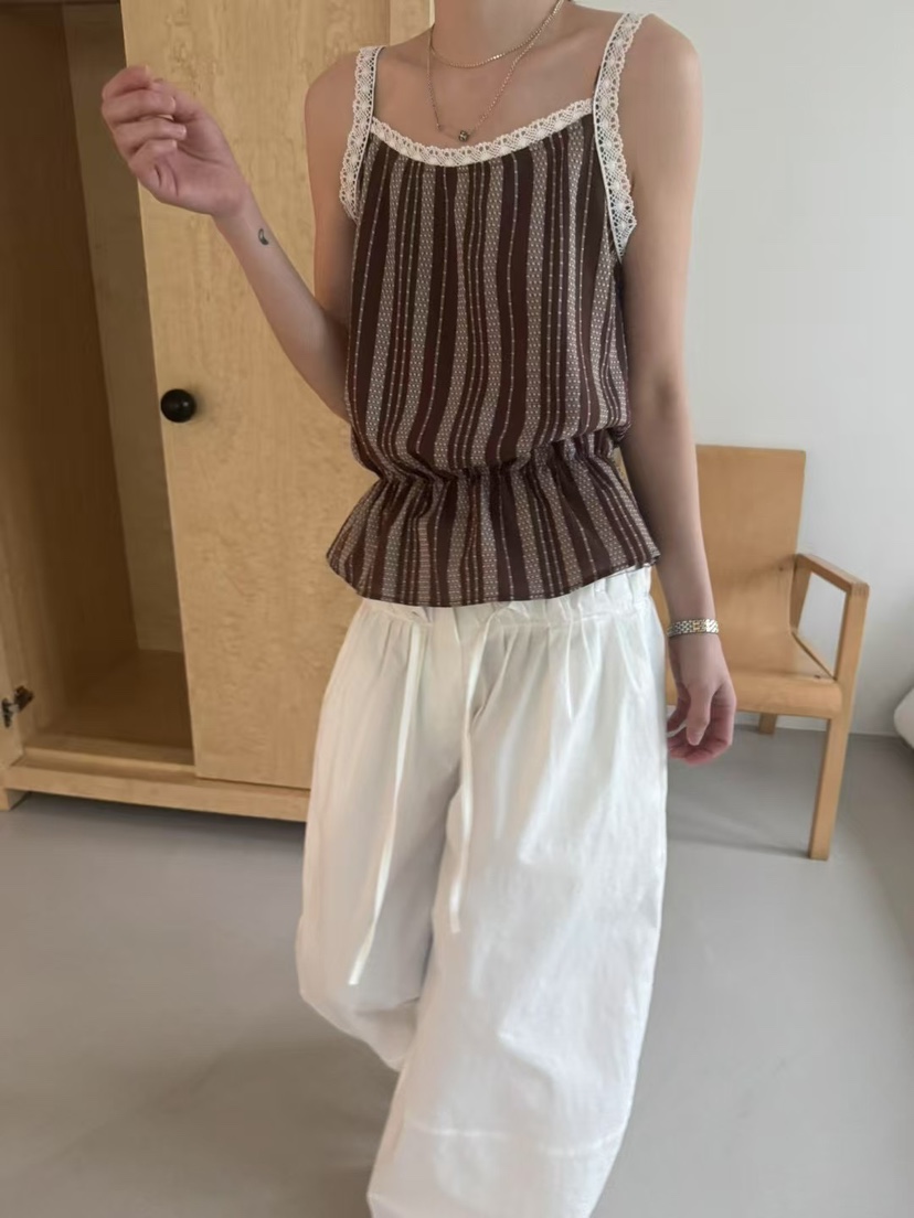 MINIMUZE東大門直郵女裝新款推薦25春夏真品人氣職業吊帶背心MINIMUZE吊帶/背心