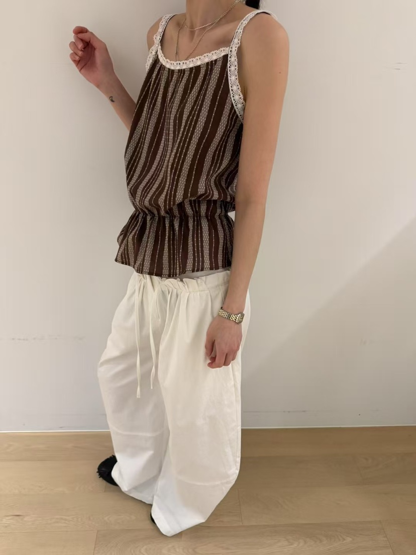 MINIMUZE東大門直郵女裝新款推薦25春夏真品人氣職業吊帶背心MINIMUZE吊帶/背心