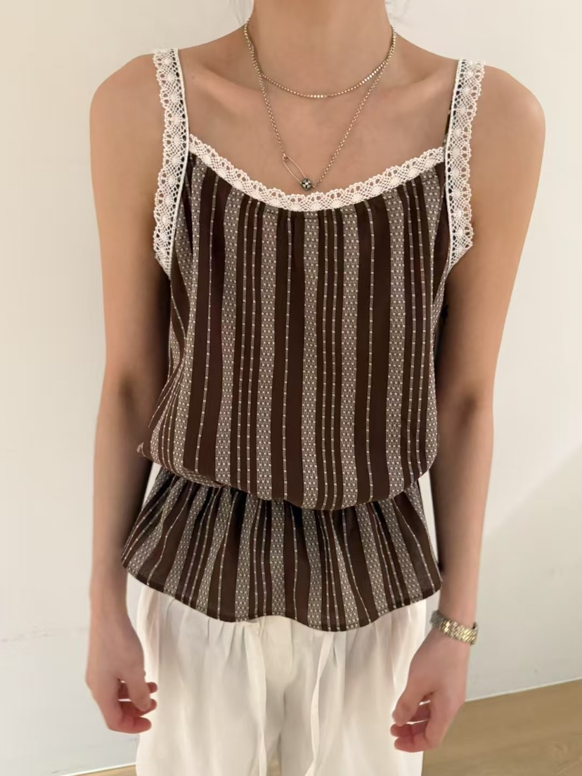 MINIMUZE東大門直郵女裝新款推薦25春夏真品人氣職業吊帶背心MINIMUZE吊帶/背心