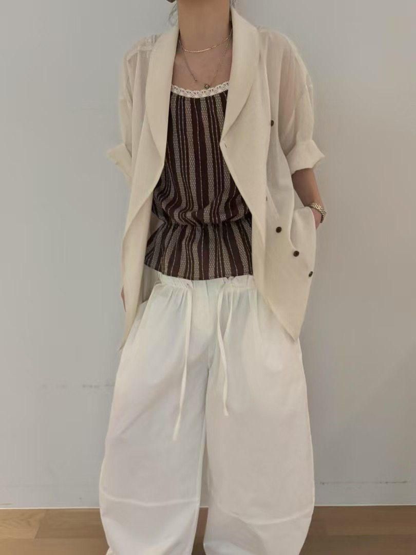 MINIMUZE東大門直郵女裝新款推薦25春夏真品人氣職業吊帶背心MINIMUZE吊帶/背心