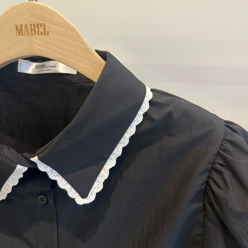 SOUIT東大門直郵女裝新品真品人氣推薦時尚職業休閑襯衫蕾絲衫SOUIT by mabel-L襯衫/蕾絲衫