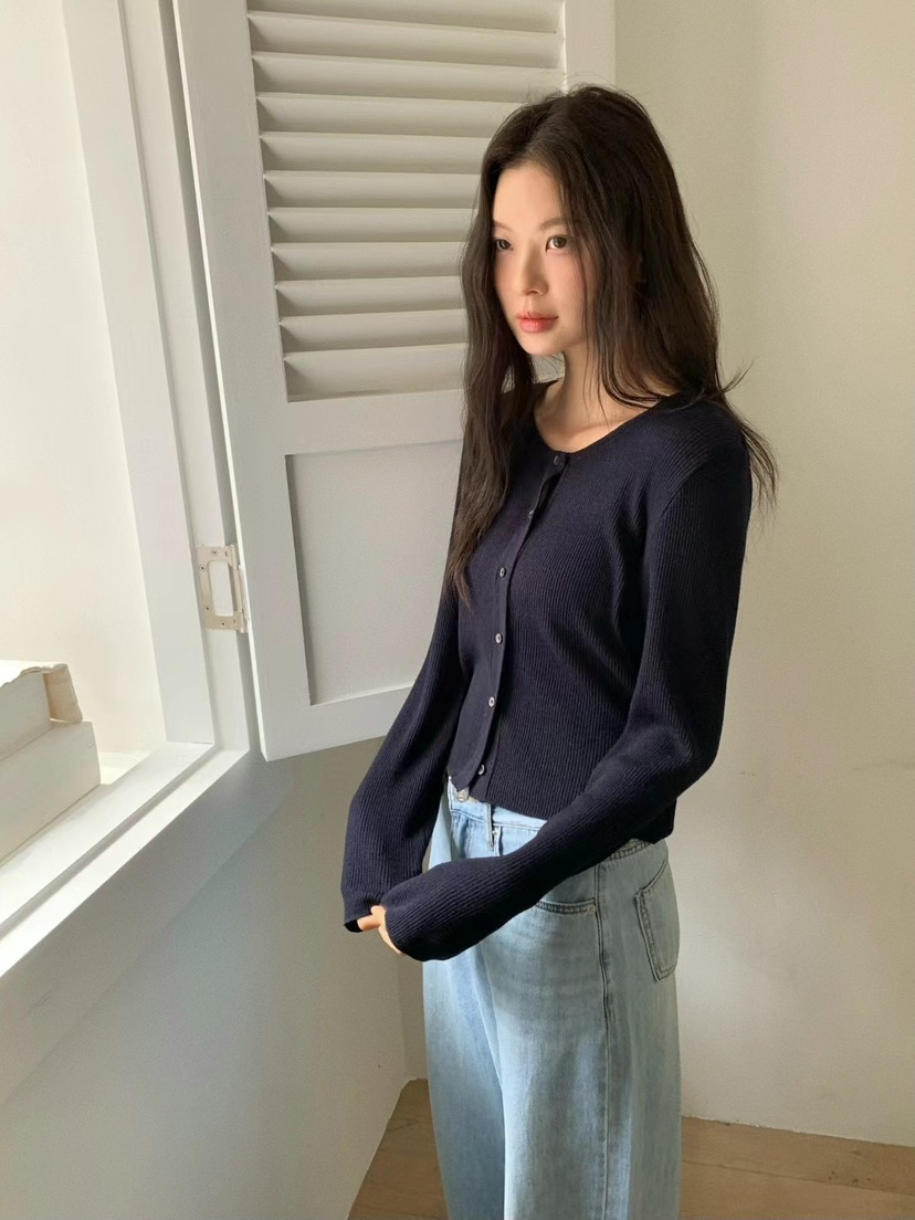 ANOU東大門代購女裝新款25春夏推薦熱賣職業時尚休閑針織衫ANOU針織衫