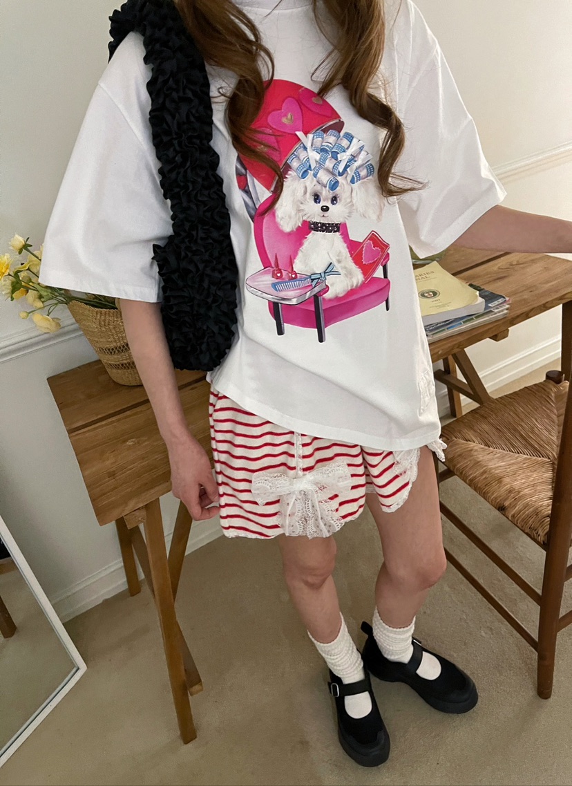 BOUTIQUE-L東大門代購女裝新款25春夏職業休閑人氣推薦T恤BOUTIQUE-LT恤