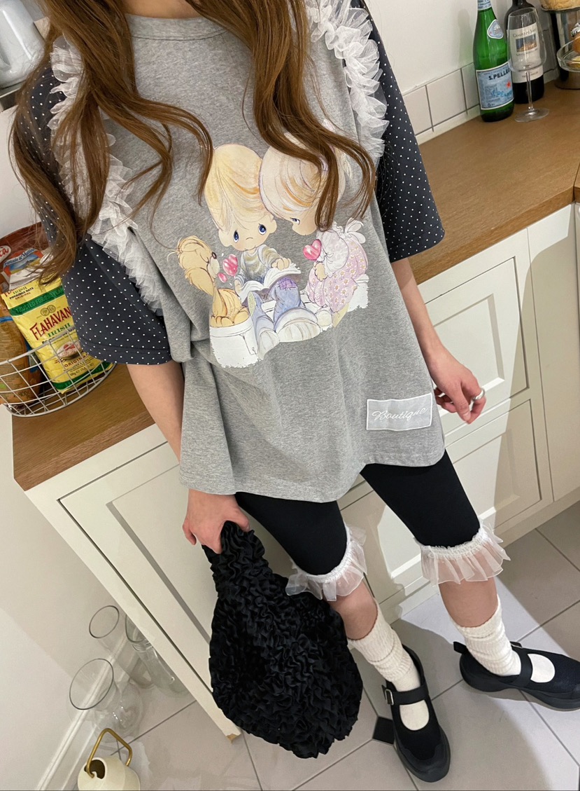 BOUTIQUE-L東大門直郵女士新款時尚25春夏休閑推薦職業T恤BOUTIQUE-LT恤