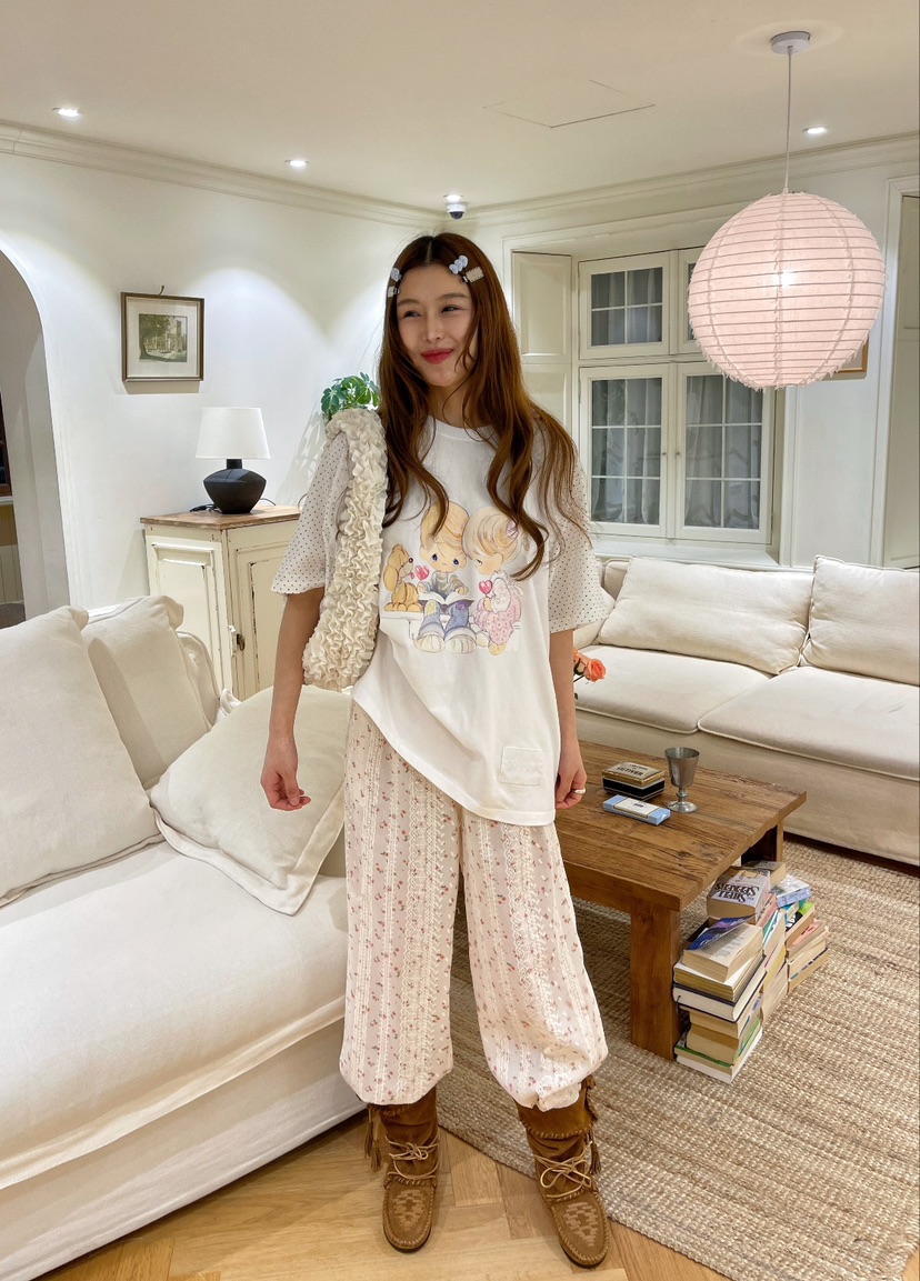 BOUTIQUE-L東大門直郵女士新款時尚25春夏休閑推薦職業T恤BOUTIQUE-LT恤