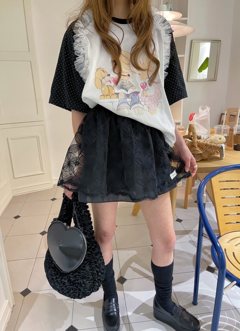 BOUTIQUE-L東大門直郵女士新款時尚25春夏休閑推薦職業T恤BOUTIQUE-LT恤