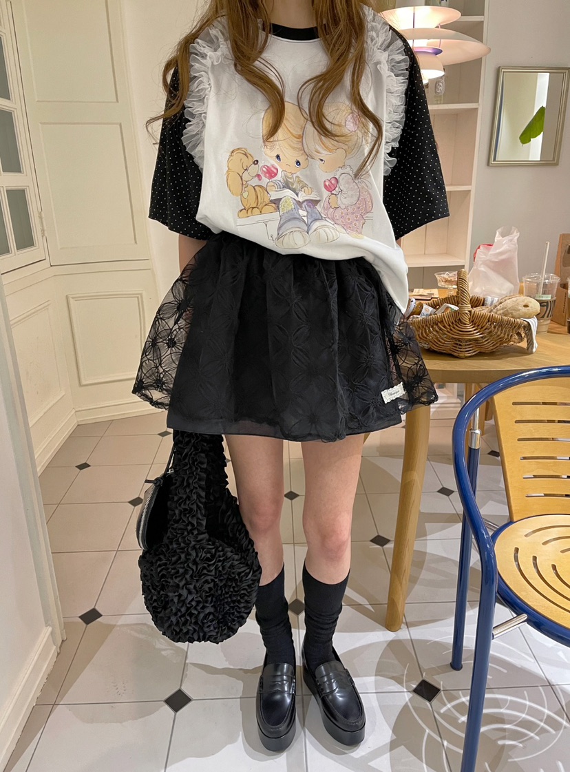 BOUTIQUE-L東大門直郵女士新款時尚25春夏休閑推薦職業T恤BOUTIQUE-LT恤