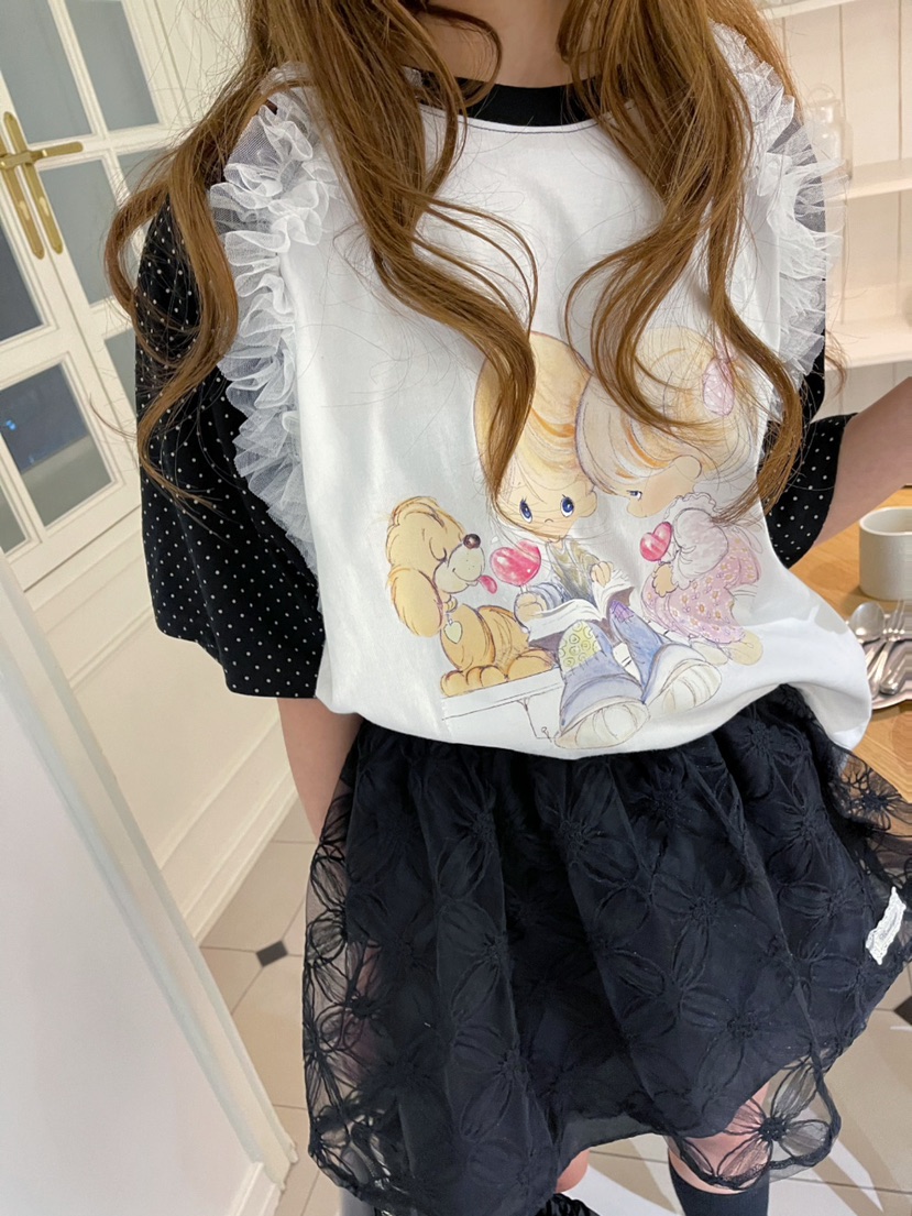 BOUTIQUE-L東大門直郵女士新款時尚25春夏休閑推薦職業T恤BOUTIQUE-LT恤