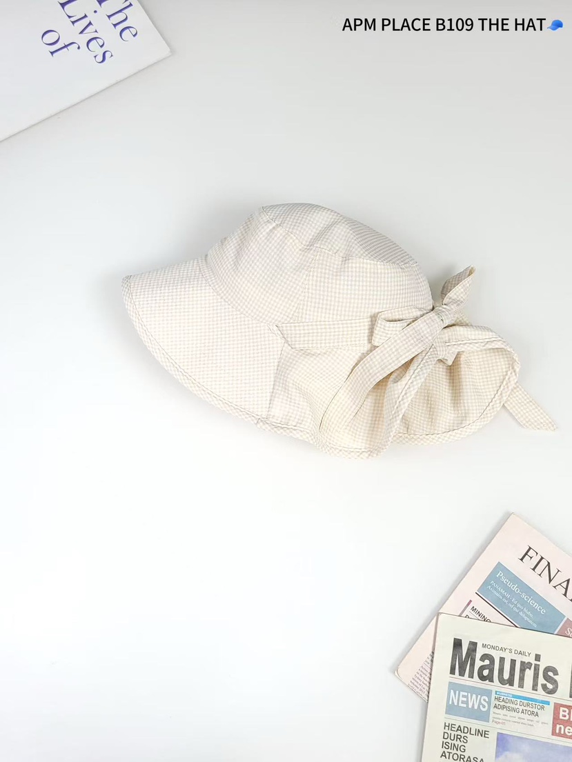 THE HAT-P韓國直郵女裝新品推薦人氣真品時尚帽子漁夫帽格紋THE HAT帽子