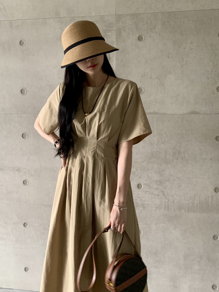 DAVICHI東大門直郵女裝新款時尚推薦休閑熱賣真品職業連衣裙DAVICHI連衣裙