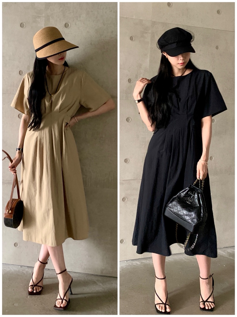 DAVICHI東大門直郵女裝新款時尚推薦休閑熱賣真品職業連衣裙DAVICHI連衣裙