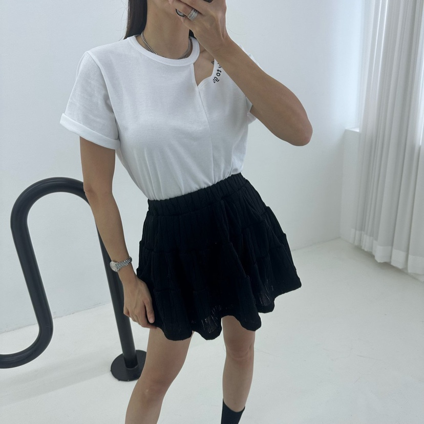 SOUIT韓國直郵女裝新款職業休閑推薦熱賣人氣真品時尚25春夏短裙SOUIT by mabel-L短裙
