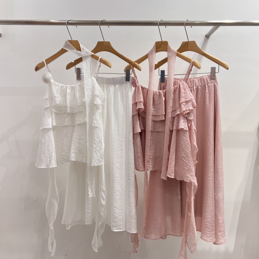 OLA東大門直郵女士新品25春夏時尚人氣休閑職業真品熱賣套裝mellor/OLA套裝