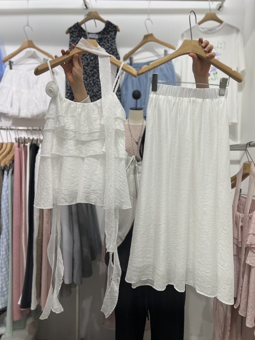 OLA東大門直郵女士新品25春夏時尚人氣休閑職業真品熱賣套裝mellor/OLA套裝