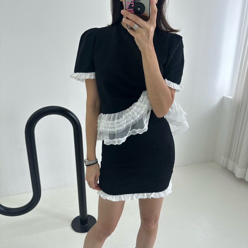 SOUIT東大門直郵女士新款25春夏人氣職業推薦休閑真品熱賣短裙SOUIT by mabel-L短裙