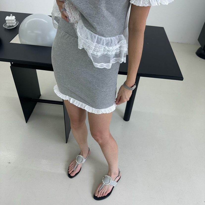 SOUIT東大門直郵女士新款25春夏人氣職業推薦休閑真品熱賣短裙SOUIT by mabel-L短裙