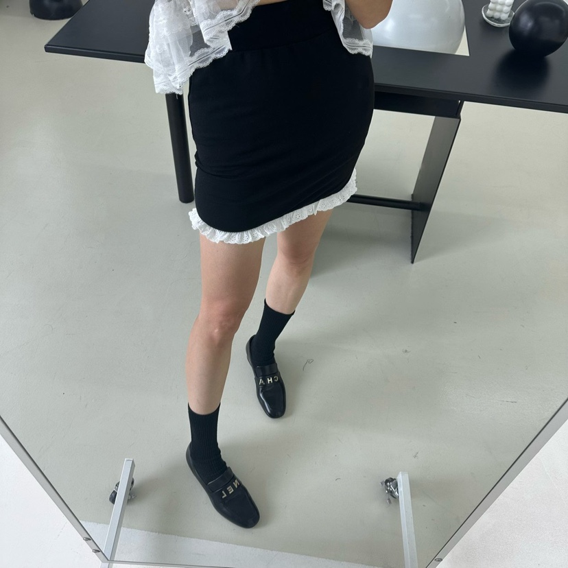 SOUIT東大門直郵女士新款25春夏人氣職業推薦休閑真品熱賣短裙SOUIT by mabel-L短裙
