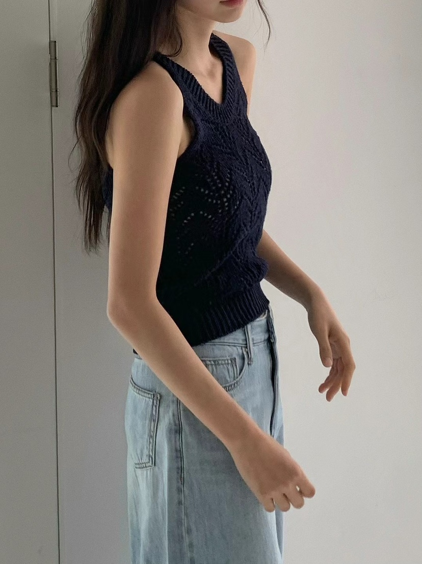 ANOU東大門直郵女裝新款時尚職業推薦熱賣25春夏休閑吊帶背心ANOU吊帶/背心