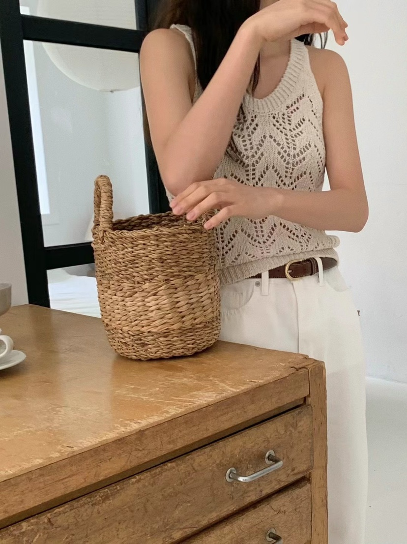 ANOU東大門直郵女裝新款時尚職業推薦熱賣25春夏休閑吊帶背心ANOU吊帶/背心
