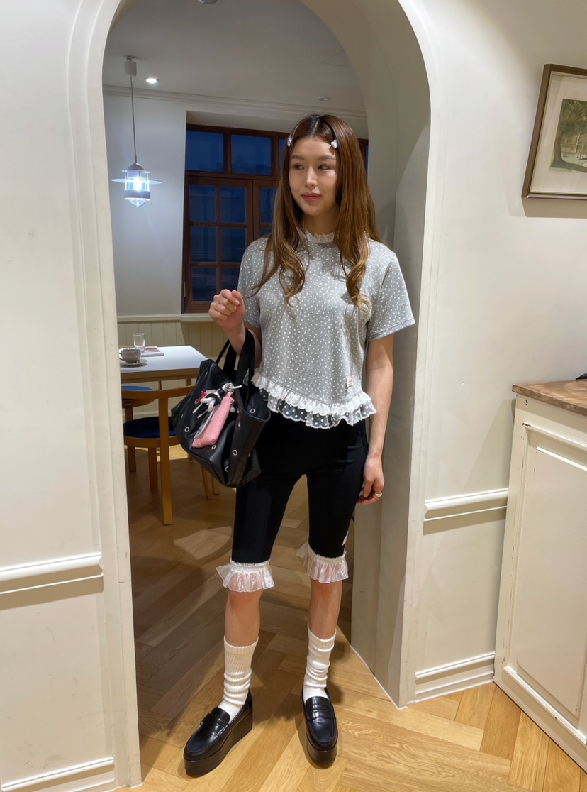 BOUTIQUE-L東大門實拍女士新品時尚熱賣人氣休閑25春夏T恤BOUTIQUE-LT恤