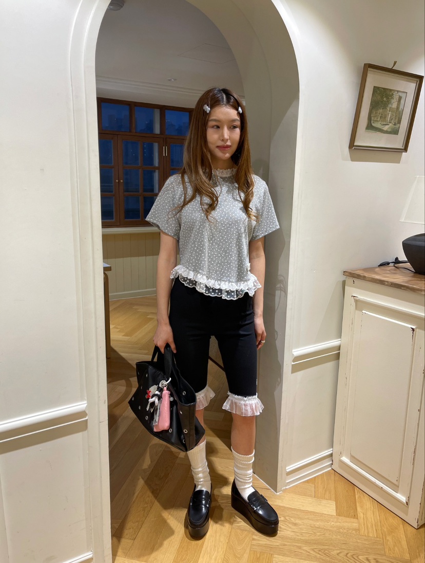 BOUTIQUE-L東大門實拍女士新品時尚熱賣人氣休閑25春夏T恤BOUTIQUE-LT恤
