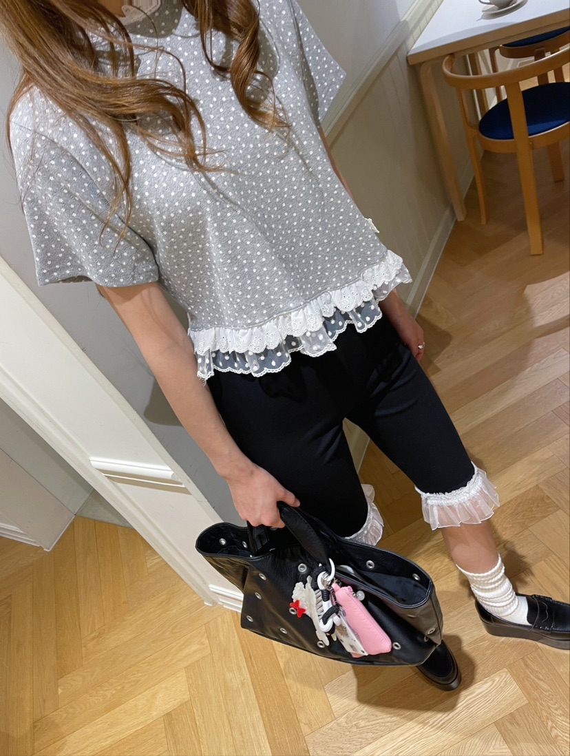 BOUTIQUE-L東大門實拍女士新品時尚熱賣人氣休閑25春夏T恤BOUTIQUE-LT恤