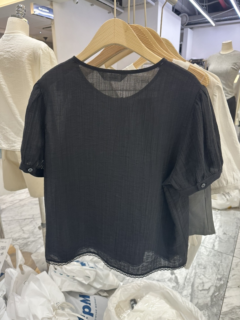 HOUSE OF/DE MERRY韓國代購女士新品休閑熱賣襯衫蕾絲衫HOUSE OF/DE MERRY襯衫/蕾絲衫