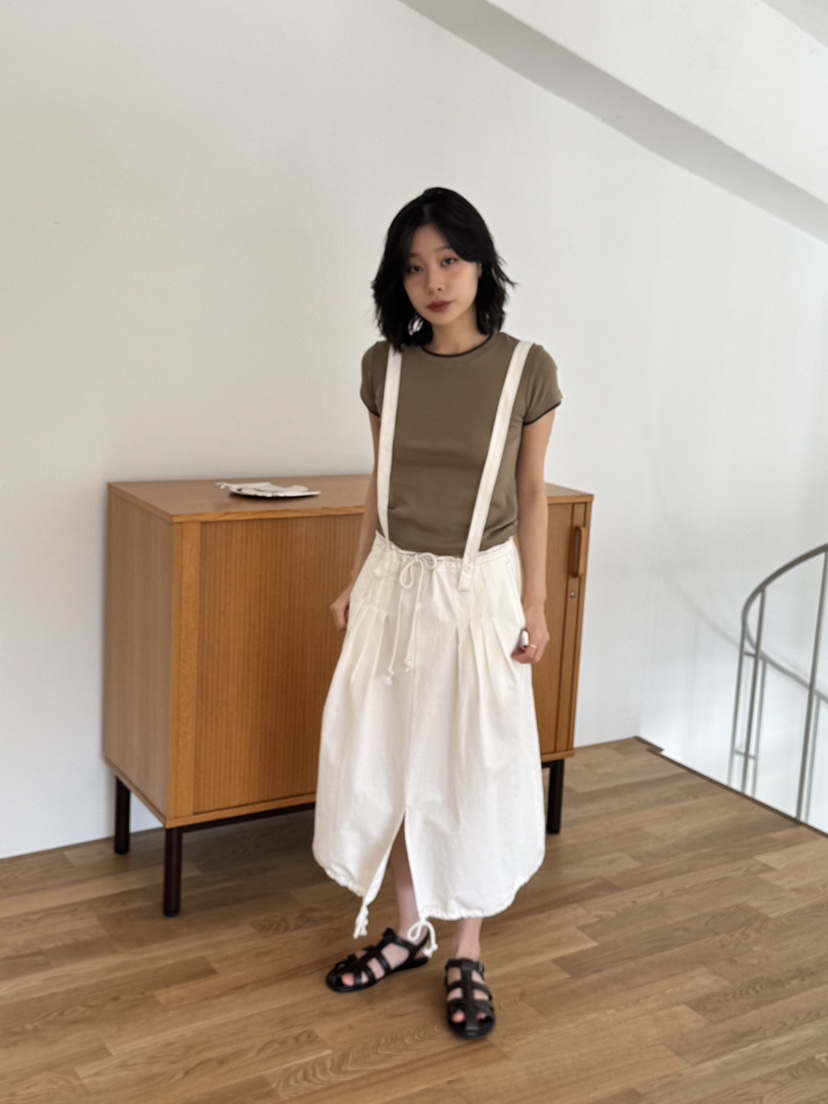KARE/WEREPIECE韓國代購女士新款真品人氣25春夏半身裙中短裙KARE/WEREPIECE半身裙/中短裙