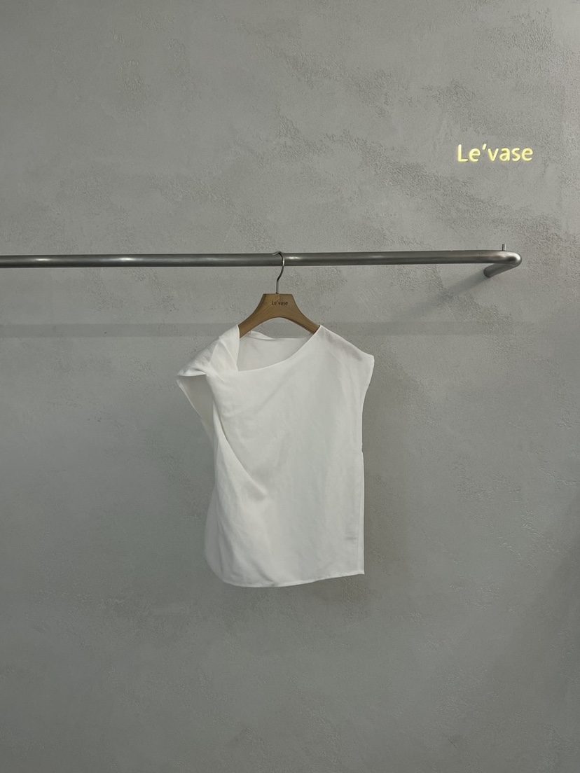 LE VASE東大門實拍女裝新品真品休閑時尚熱賣25春夏襯衫蕾絲衫LE VASE襯衫/蕾絲衫