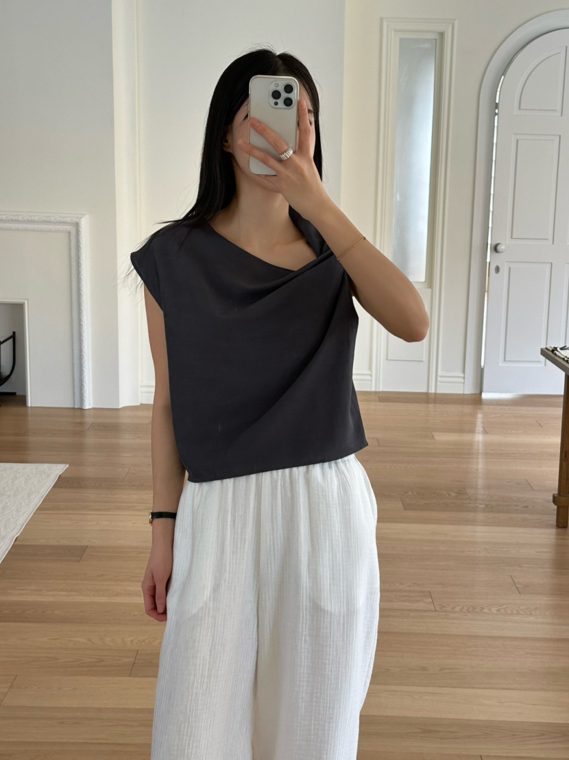LE VASE東大門實拍女裝新品真品休閑時尚熱賣25春夏襯衫蕾絲衫LE VASE襯衫/蕾絲衫