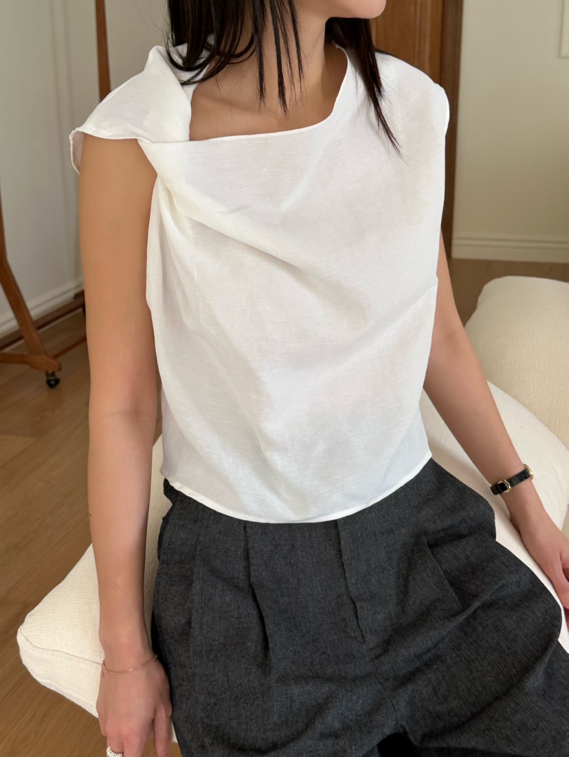 LE VASE東大門實拍女裝新品真品休閑時尚熱賣25春夏襯衫蕾絲衫LE VASE襯衫/蕾絲衫圖色3