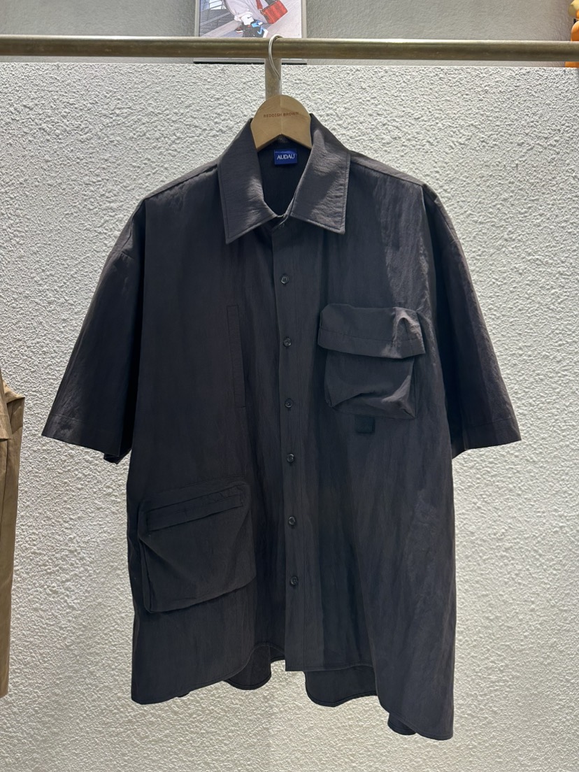 REDDISH BROWN韓國代購女裝新品推薦職業休閑襯衫蕾絲衫拉鏈REDDISH BROWN襯衫/蕾絲衫圖色2