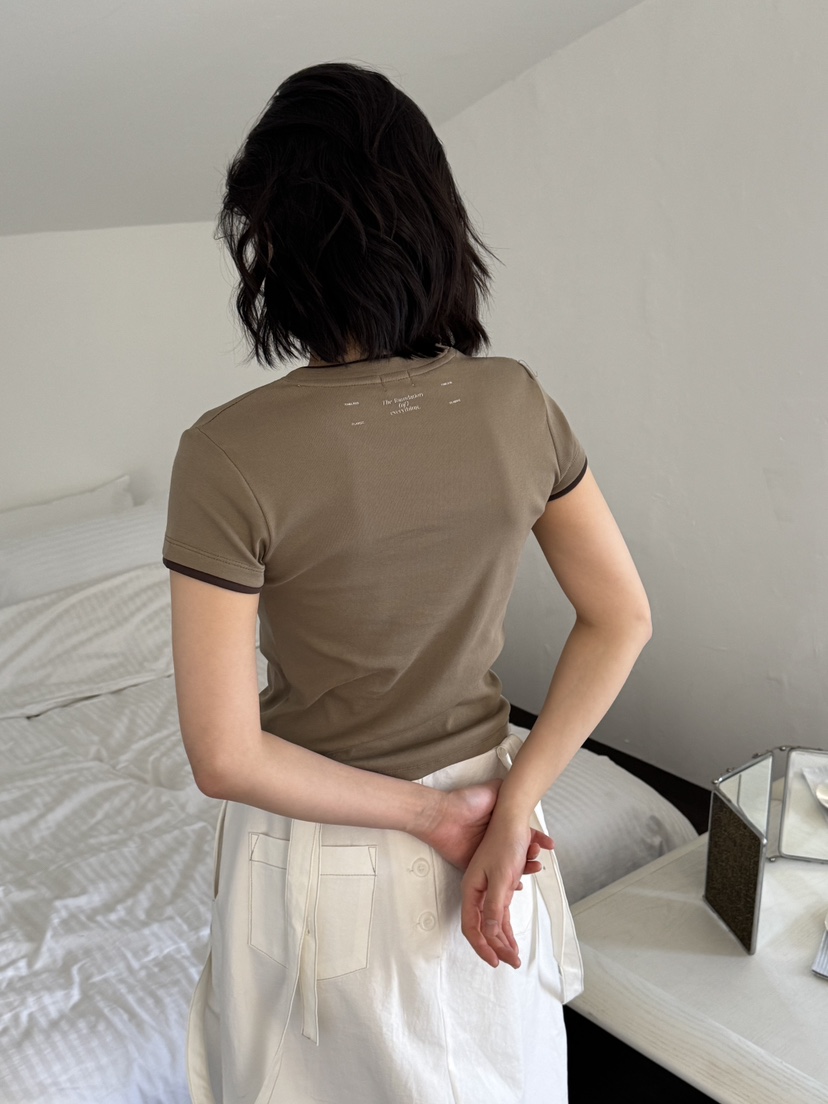 KARE/WEREPIECE東大門直郵女士新款時尚人氣推薦職業25春夏T恤KARE/WEREPIECET恤