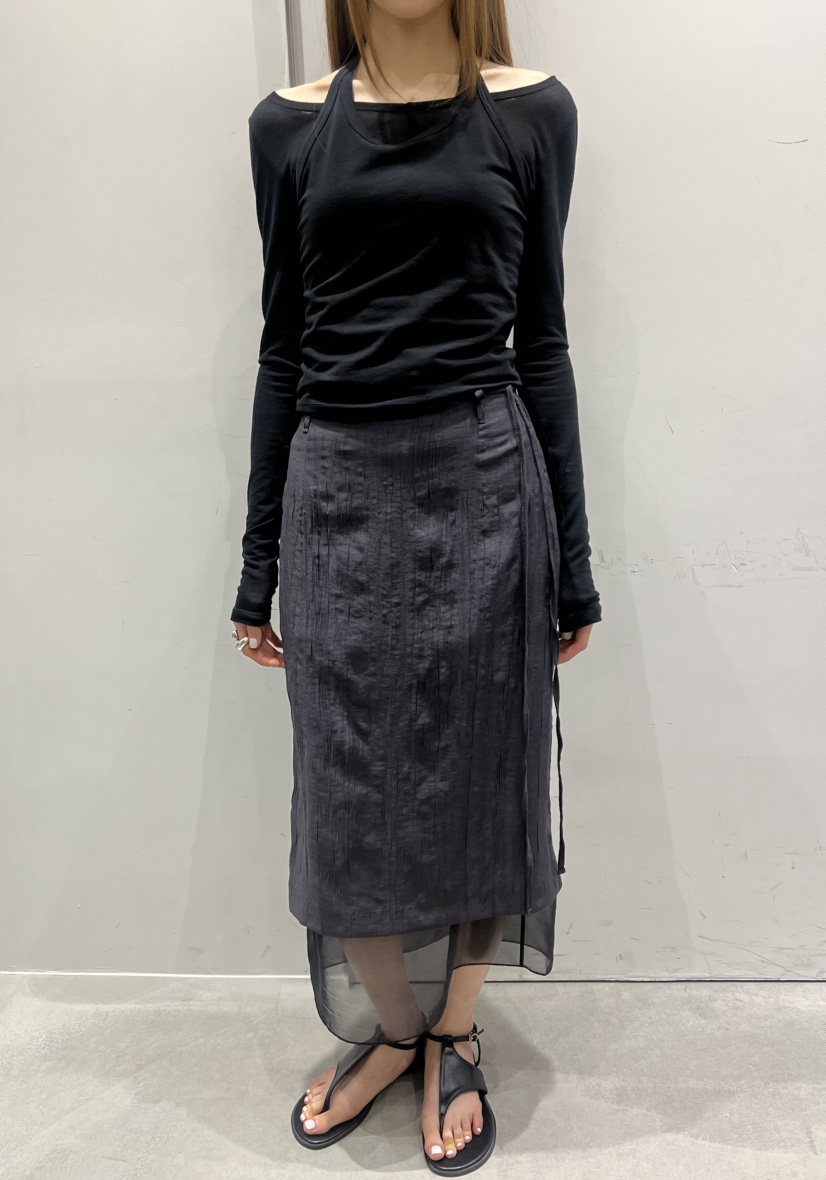 NOVUS韓國直郵女士新款推薦熱賣職業25春夏時尚真品人氣長裙NOVUS長裙